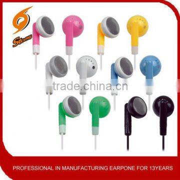 Colorful china wholesale cheap earphones China wholesale in bulk