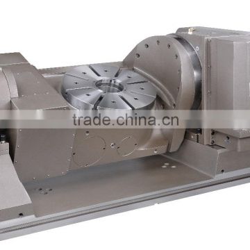 5 axis rotary table tilting machine