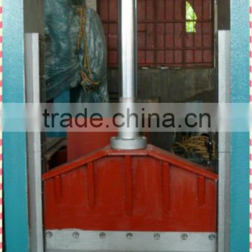 China qingdao rubber belt cutting machine