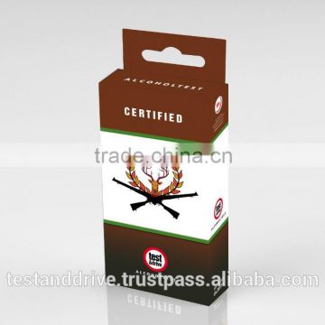 Alcohol test, breathalysers disposable, customer logo, graphics, breathalyzer