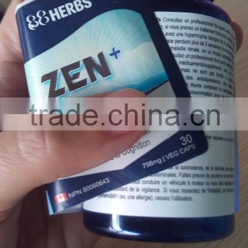 Custom high quality and cheap label sticker printing for medicine bottle