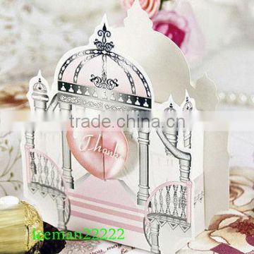 Castle Wedding Favor Party Boxes-WHOLESALE Fairy Tale Wedding Bridal Shower Party Favor Boxes