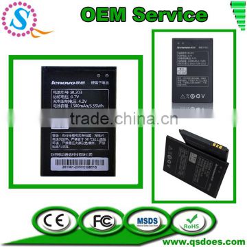 Factory OEM Original Quality 1500mAh BL203 Battery For LENOVO A278T A308t A318t A66 A369 A365E Mobile Phone