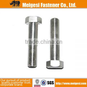 China manufacture high quality good price standard or non-standard carbon steel high strength zinc plated m30 hex bolt