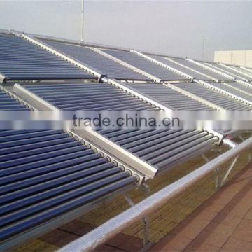 Solar Heating System for High Buildings Home with Manifold Collectors