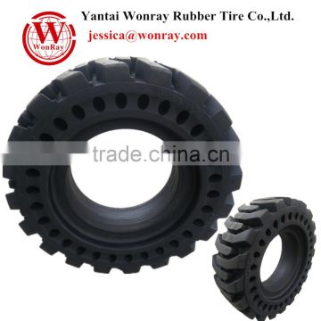Heavy Solid tire for backhoe loaders price China cheaper than in India