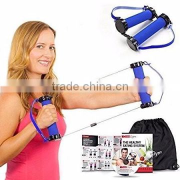 Best Resistance Bands Exercise Kit - Gwee Gym Total Body Workout Kit - All in One Portable Gym Equipment