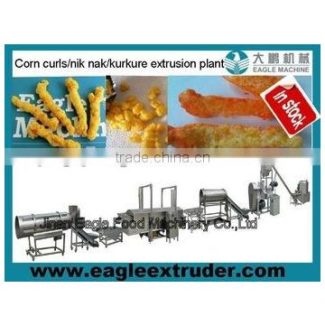 DPS -100 full automatic kurkures/cheetos/ nik naks processing machine/production line in china