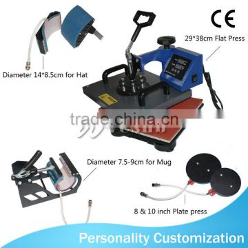 Combo 5 in 1 T-shirt Heat Press machine for Sale