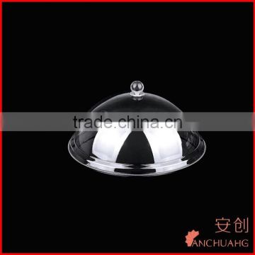 clear acrylic food dome cover