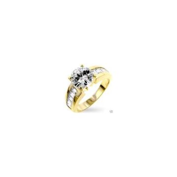 1 CT Engagement Solitaire Ring Simulated Diamond - CZ.