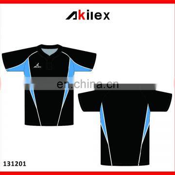 Low MOQ trendy sublimation customized rugby jersey