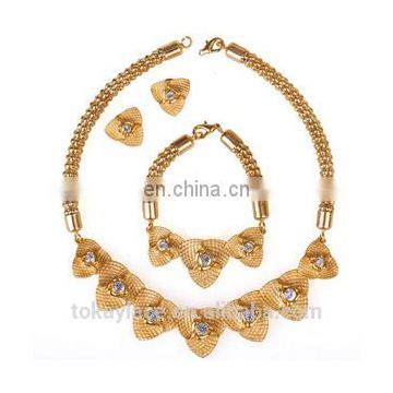 2015 New arrivalFashion Africa gold plated jewelry wholesale