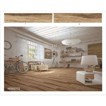8*40in Matte Flooring Wood Design Tile