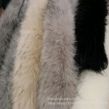 Clothes fur collar artificial fur fox fur raccoon dog fur down coat coat fur collar cap strip