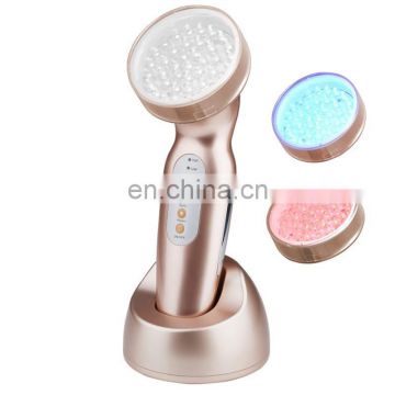 Amazon Top Seller 2019 Galvanic Portable Red Blue Led Light Therapy Household Beauty Machine