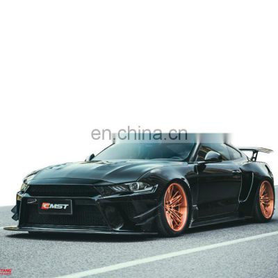wide body kit for Ford Mustang car bumpers fender flares