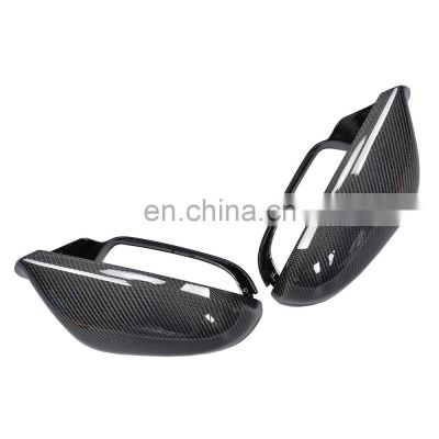 Replacement Carbon Fibre Mirror Covers for Audi A6 C7 S6 RS6 (Fits:A6 )