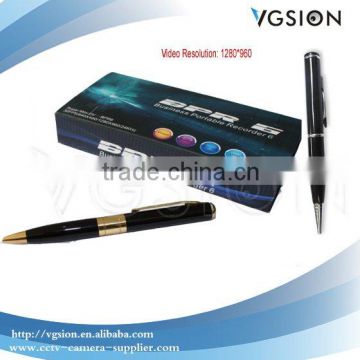 1280*960 HD DVR Pen, wireless video recorder