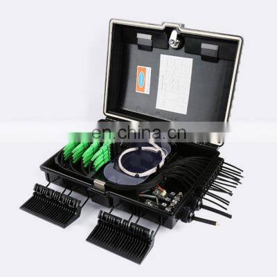 16core black FDB FTTH joint box fiber optic cables machine distribution box