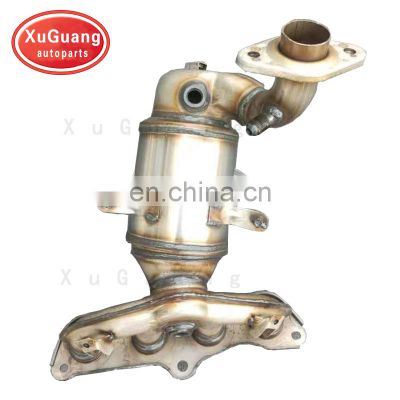 XUGUANG  three way catalytic converter for ford fiesta new model with manifold