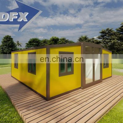 Factory 20ft 30ft folding 3 in 1 luxury expandable container house
