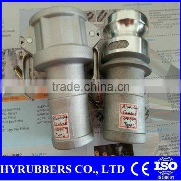 Factory produced Type C Aluminum reducer camlock and hose tail fitting pipe fitting