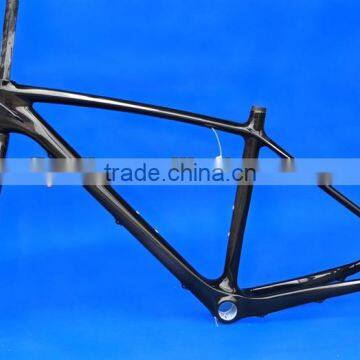 Full Carbon UD Glossy 650B 27.5ER Mountain MTB Bike BB30 Frame Fork FLX-FR-505