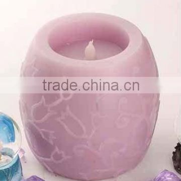 decorative carved LED candles