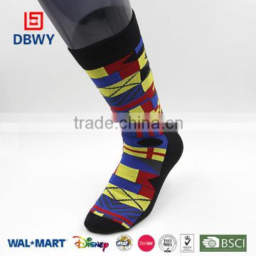 New! novelty colors cotton and nylon men socks