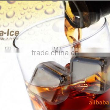 Reusable Stainless Steel Wine Chiller Cubes Whiskey Stones