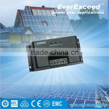 EverExceed 12V/24V/48V 20A/30A Intelligent with ISO Certificates PWM dc motor Solar Charge Controller, Solar controller