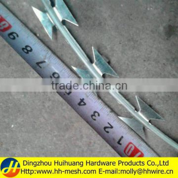 Sharp razor barbed wire-(Manufacturer&Exporter)-Huihuang factory website: amyliu0930