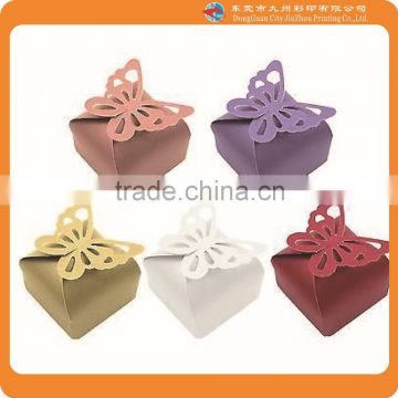 2015 Small butterfly hollow out packing box