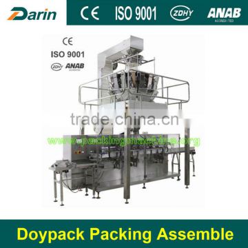 Automatic Stand Up Zipper Pouch Packing machine