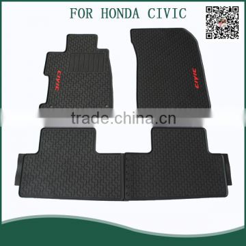 5PCS RUBBER MAT PVC CAR FLOOR MAT FOR HONDA CIVIC 2014