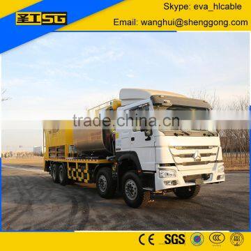 HGY5314TFC sinotruck synchronous chip sealer for road construction