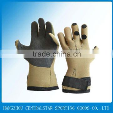 Waterproof foldable fingers gloves neoprene Fishing Gloves 67845