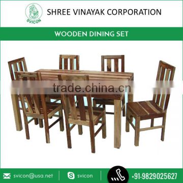 Elegant Design Best Grade Wooden Dining Table Set for Sale