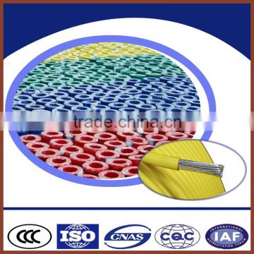 Copper conductor PVC insulated PVC jacket flat wire