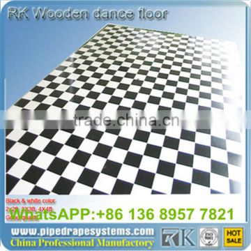Factory price portable wood used dance floor for sale