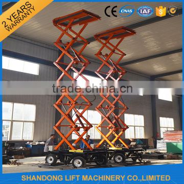 Factory supply electric hydraulic scissor lifting platform hydraulic lifter price