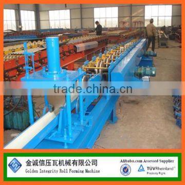 PLC Controled K shape gutter roll forming machine