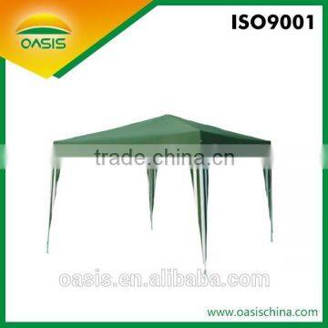 Outdoor gazebo of metal