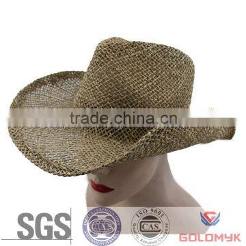 Men Cowboy hat of straw hat in Seagrass