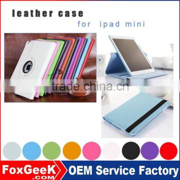 Excellent quality shockproof beautiful leather flip cover tablet case for ipad ipad mini 2 3 4