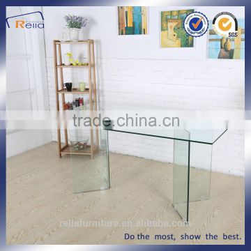Full Glass Dining Table With Modern Design Room Furniture