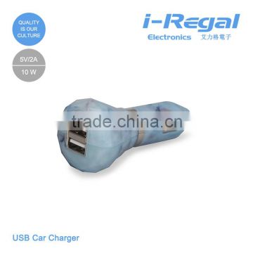 Guangdong best sellers on alibaba promotional universal mini dual usb car charger