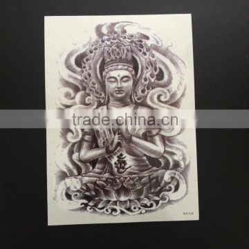 WX- 016 Buddha Tattoo Sticker/ Decorative Fake Tattoo/ High Quality Body Art Tattoos