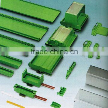 PCB plastic case DIN rail